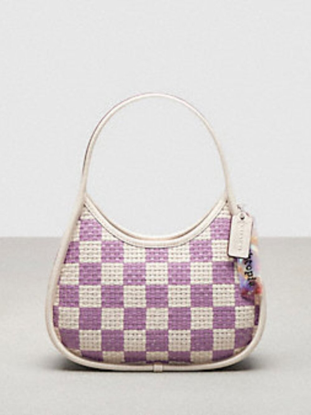 Coachtopia Ergo Bag In Woven Checkerboard Repurposed Leather